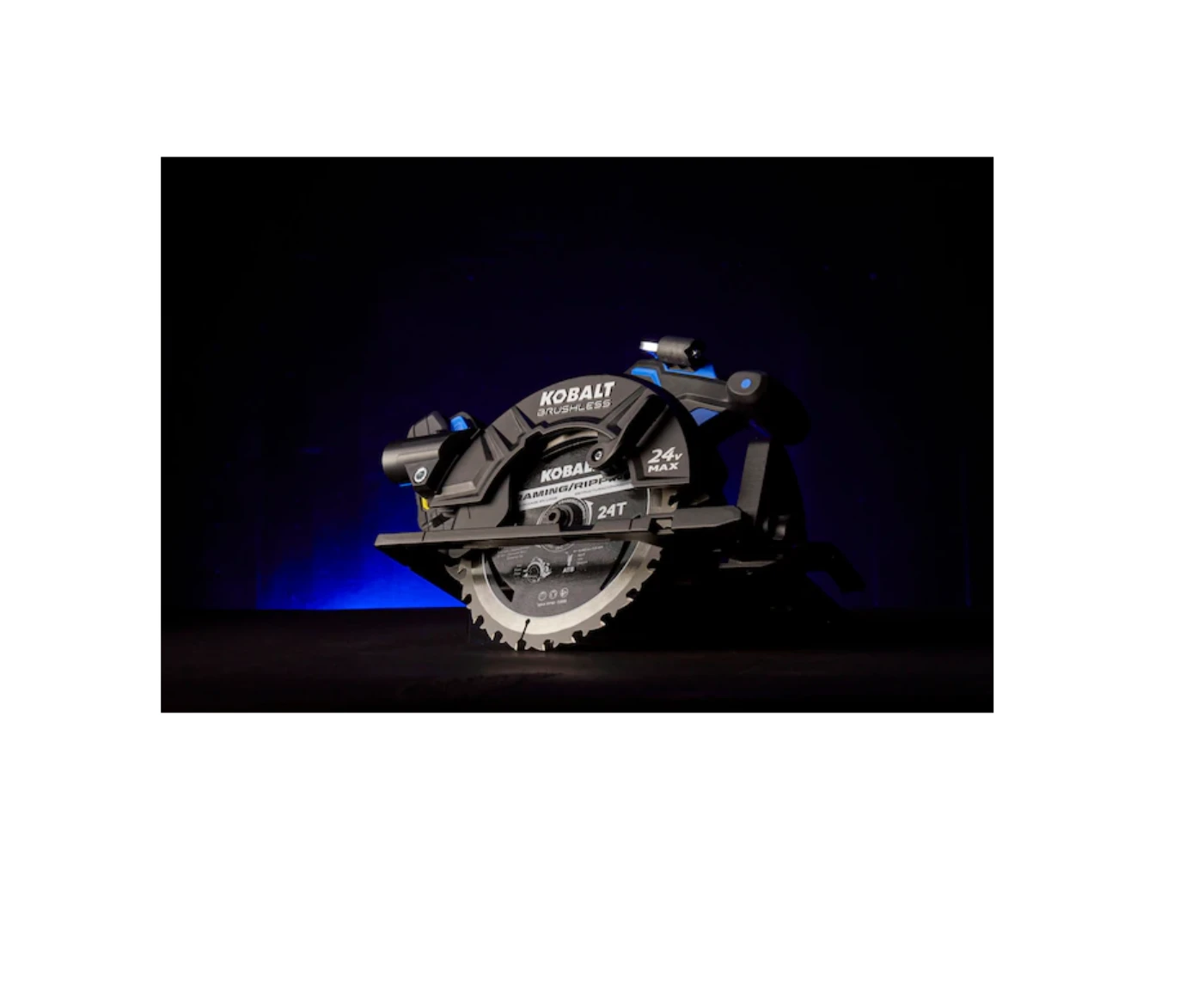 Kobalt KXCS 124B-03 24-Volt XTR 7-1/4-in Brushless Cordless Circular Saw 2 Kobalt KXCS 124B-03 24-Volt XTR 7-1/4-in Brushless Cordless Circular Saw - Image 2