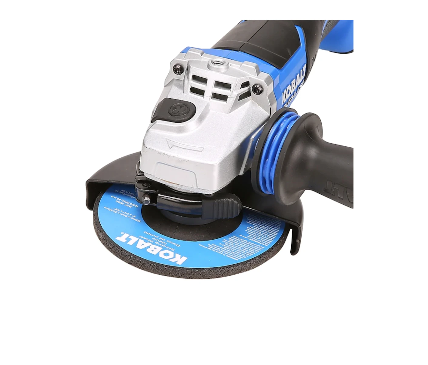 Kobalt KAG 424B-03 5-in 24-Volt Max Paddle Switch Brushless Cordless Angle Grinder 2 Kobalt KAG 424B-03 5-in 24-Volt Max Paddle Switch Brushless Cordless Angle Grinder - Image 2