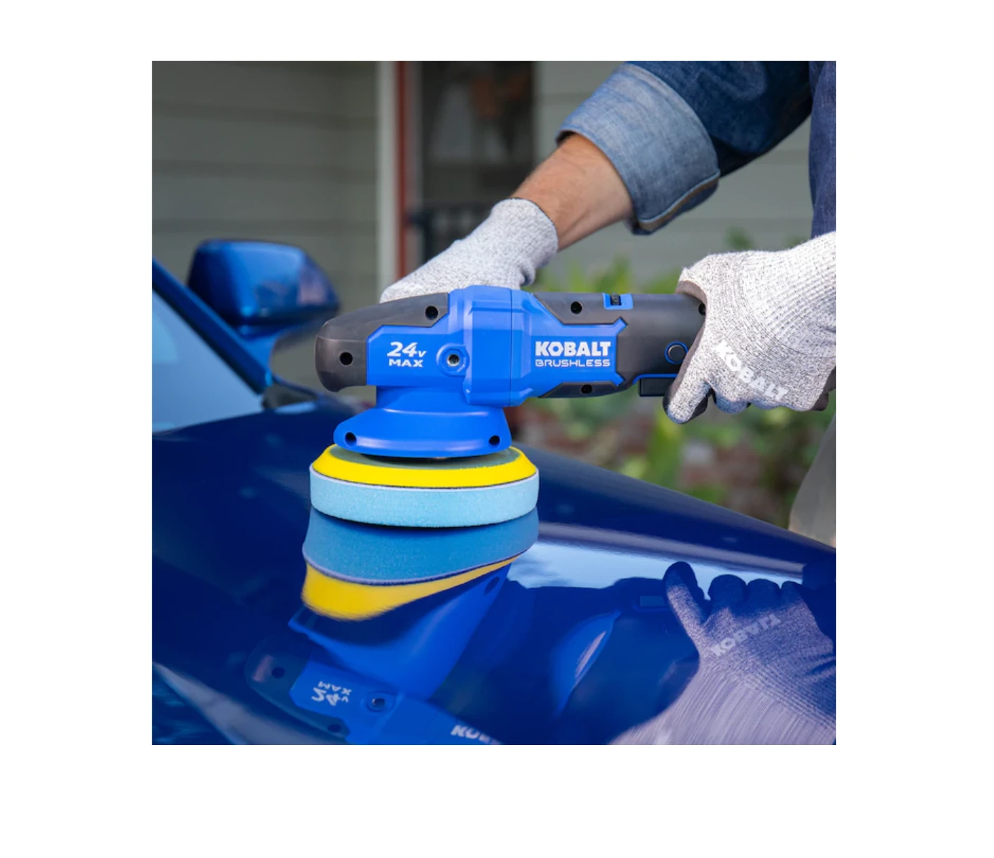 Kobalt KPO 124B-03 6-in Variable Speed Cordless Polisher 11 Kobalt KPO 124B-03 6-in Variable Speed Cordless Polisher - Image 11