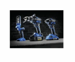 Kobalt KXLC 3024A-03 XTR 3-Tool 24-Volt Max Brushless Power Tool Combo Kit With Hard Case (2-Batteries Included And Charger Included) -Kobalt Master Tools Sales Store 11 63