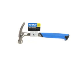 Kobalt 16-oz Smooth Face Straight Handle Hammer