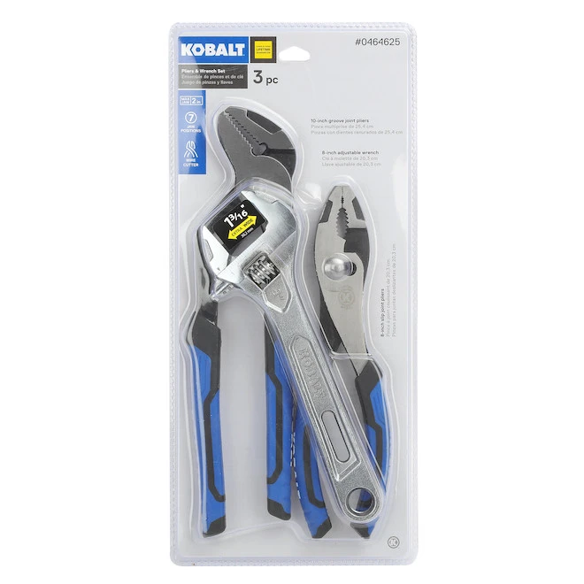 Kobalt Pliers And Wrench Set - 4 Pieces 1 Kobalt Pliers And Wrench Set - 4 Pieces