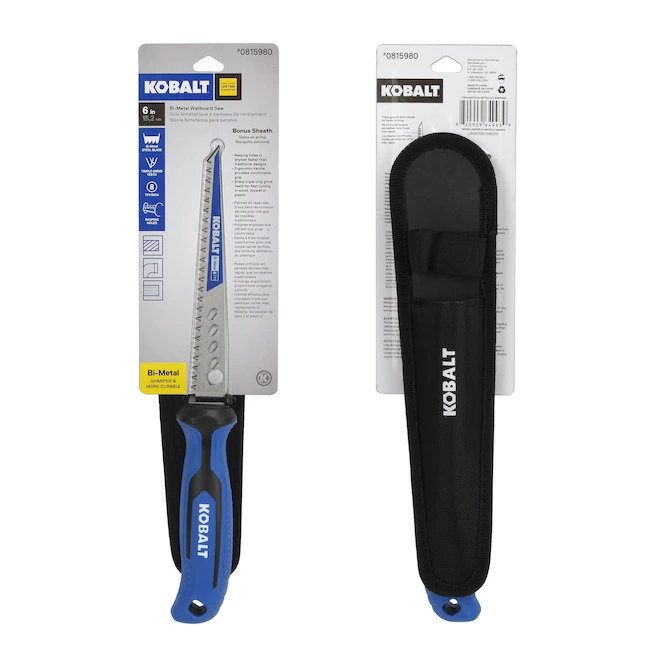 Kobalt 6-in Cross-Cutting Jab Saw Drywall, Wood Or Plastic 1 Kobalt 6-in Cross-Cutting Jab Saw Drywall, Wood Or Plastic