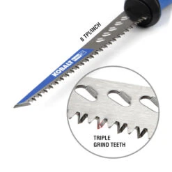 Kobalt 6-in Cross-Cutting Jab Saw Drywall, Wood Or Plastic 7 Kobalt 6-in Cross-Cutting Jab Saw Drywall, Wood Or Plastic -Kobalt Master Tools Sales Store 19225203d L