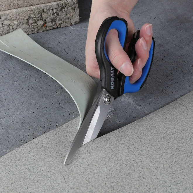 Kobalt 4.7-in Stainless Steel Molded Handle Scissors Kit Of 2 4 Kobalt 4.7-in Stainless Steel Molded Handle Scissors Kit Of 2 - Image 4