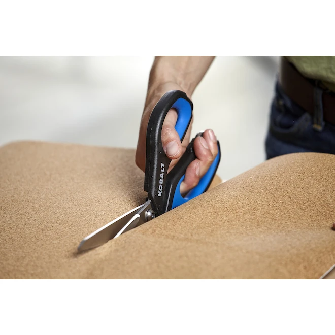 Kobalt 4.7-in Stainless Steel Molded Handle Scissors Kit Of 2 2 Kobalt 4.7-in Stainless Steel Molded Handle Scissors Kit Of 2 - Image 2