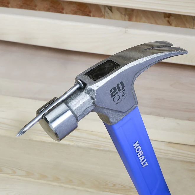 Kobalt Claw Hammer 20-oz Fiberglass And Metal 3 Kobalt Claw Hammer 20-oz Fiberglass And Metal - Image 3