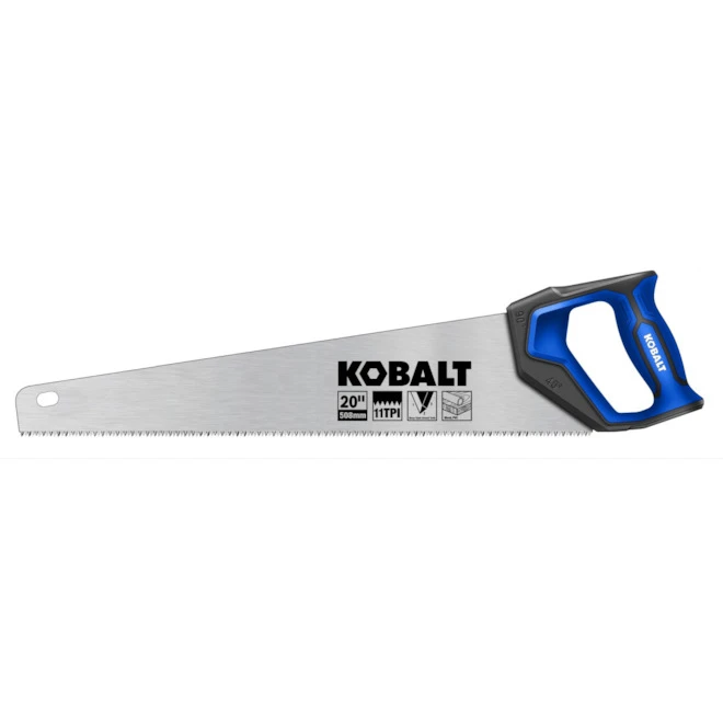 Kobalt 20-in Panel Saw Steel Blade And Bi-Material Handle 1 Kobalt 20-in Panel Saw Steel Blade And Bi-Material Handle