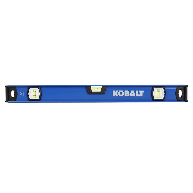 Kobalt 24-in Aluminum Level - Black And Blue 2 Kobalt 24-in Aluminum Level - Black And Blue - Image 2