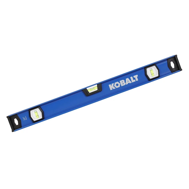 Kobalt 24-in Aluminum Level - Black And Blue 1 Kobalt 24-in Aluminum Level - Black And Blue
