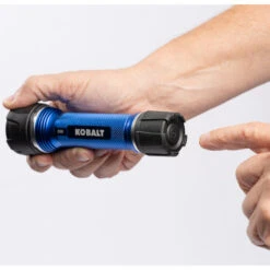 Kobalt Rechargeable - 350Lumens LED Flashlight (Batteries Included) -Kobalt Master Tools Sales Store 19225283c L