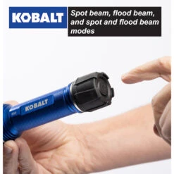 Kobalt Rechargeable - 600 Lumens LED Flashlight -Kobalt Master Tools Sales Store 19225284ca L