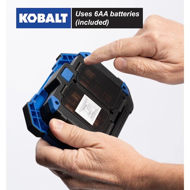 Kobalt - 1000 Lumens LED Work Light (Batteries Included) 3 Kobalt - 1000 Lumens LED Work Light (Batteries Included) - Image 3