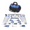 Kobalt Tool Kit - 276 Pieces - Black And Blue - Tote Bag