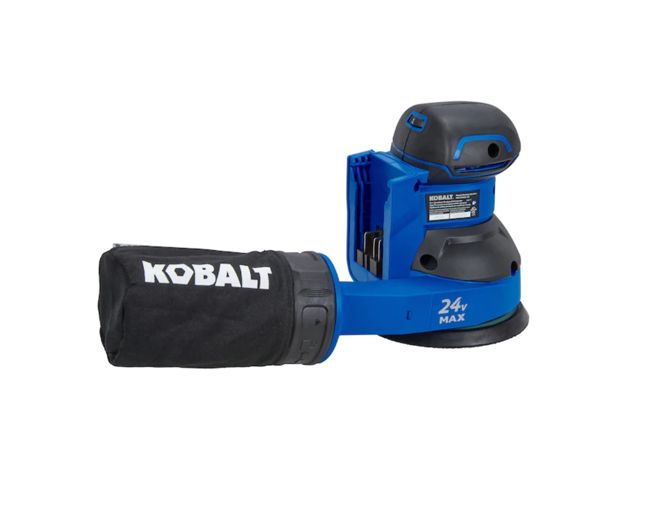 Kobalt KOS 2450B-03 Brushless 24-Volt Brushless Cordless Random Orbital Sander With Dust Management 3 Kobalt KOS 2450B-03 Brushless 24-Volt Brushless Cordless Random Orbital Sander With Dust Management - Image 3
