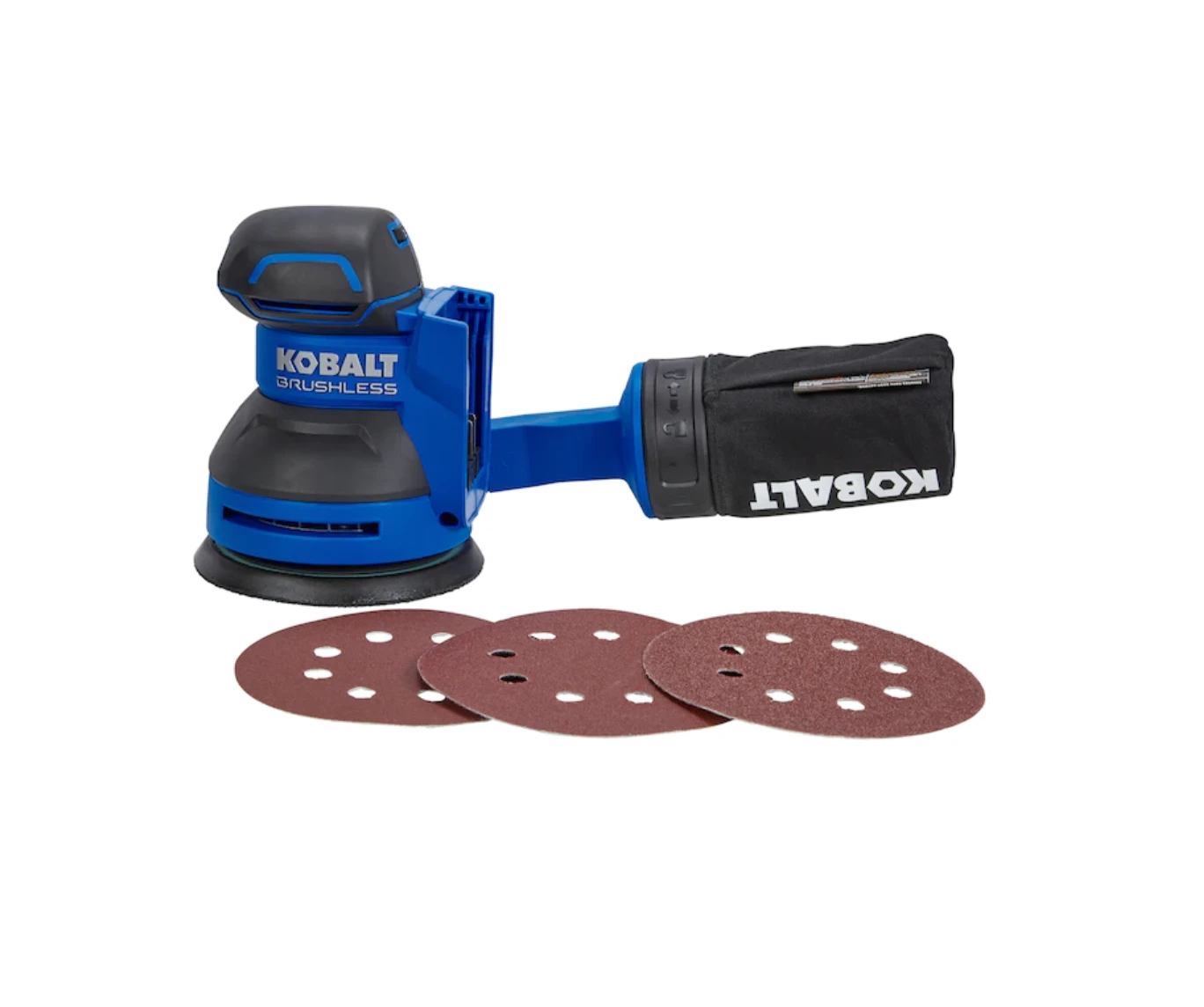 Kobalt KOS 2450B-03 Brushless 24-Volt Brushless Cordless Random Orbital Sander With Dust Management 4 Kobalt KOS 2450B-03 Brushless 24-Volt Brushless Cordless Random Orbital Sander With Dust Management - Image 4