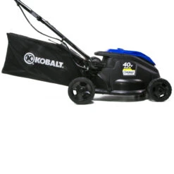 Kobalt 2-in-1 Cordless Push Lawn Mower - 40 V - 16" - Blue/Black 7 Kobalt 2-in-1 Cordless Push Lawn Mower - 40 V - 16" - Blue/Black -Kobalt Master Tools Sales Store 30736986c L