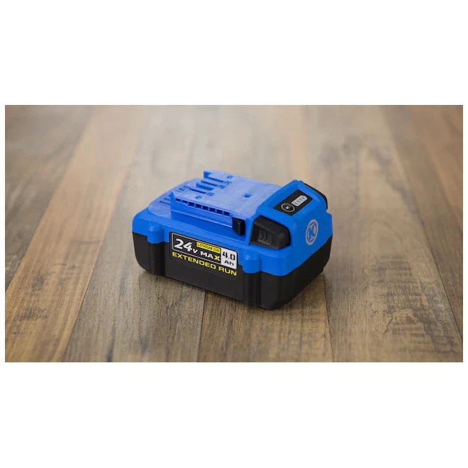 Kobalt 24-Volt Max Lithium Ion Battery - 4-Ah - Power Indicator Display - Internal Circuitry Protection 2 Kobalt 24-Volt Max Lithium Ion Battery - 4-Ah - Power Indicator Display - Internal Circuitry Protection - Image 2