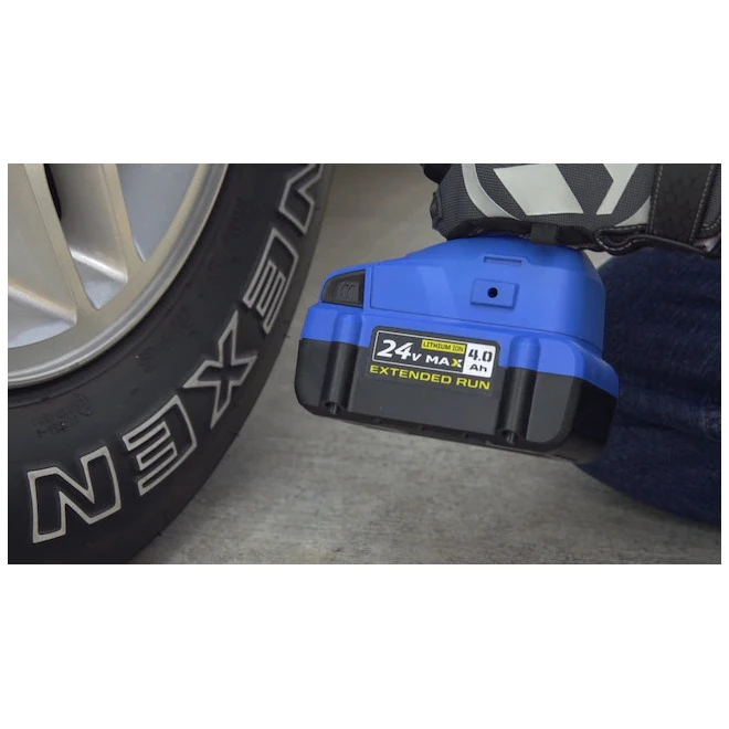 Kobalt 24-Volt Max Lithium Ion Battery - 4-Ah - Power Indicator Display - Internal Circuitry Protection 3 Kobalt 24-Volt Max Lithium Ion Battery - 4-Ah - Power Indicator Display - Internal Circuitry Protection - Image 3