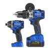 Kobalt MAX 24 V 2-Tool Brushless Power Tool Combo Kit With Soft Case (1-Battery Included And Charger Included)