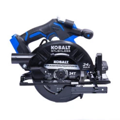 Kobalt 24-Volt XTR Max Cordless Circular Saw - Brushless Motor - 7 1/4-in - Bare Tool Without Battery -Kobalt Master Tools Sales Store 32165051 L