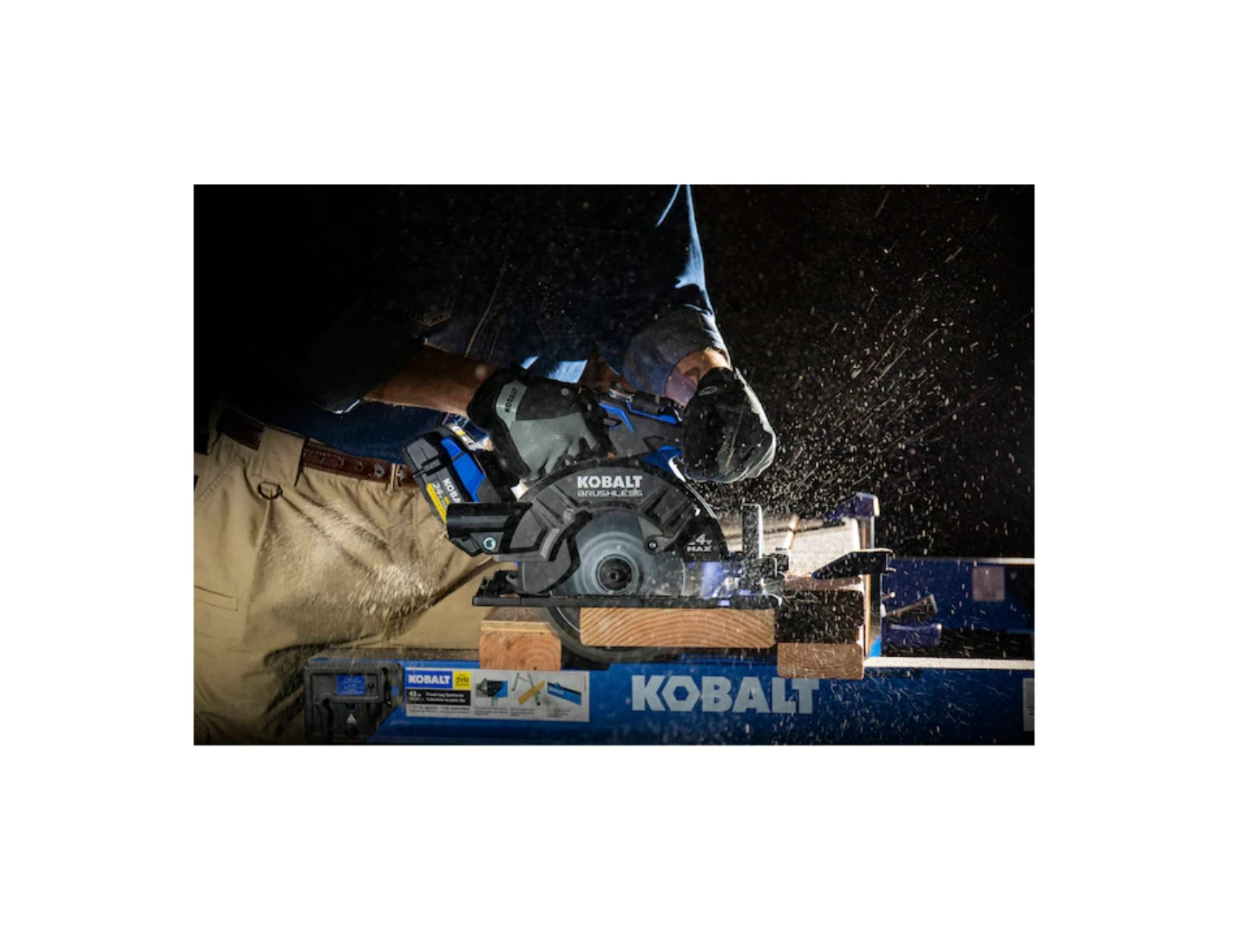 Kobalt KXCS 124B-03 24-Volt XTR 7-1/4-in Brushless Cordless Circular Saw 6 Kobalt KXCS 124B-03 24-Volt XTR 7-1/4-in Brushless Cordless Circular Saw - Image 6