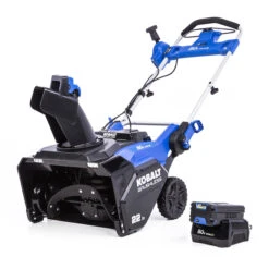 Kobalt 80V-22-in Single Stage Electric Cordless Snow Blower - 1 Battery Included 5 Kobalt 80V-22-in Single Stage Electric Cordless Snow Blower - 1 Battery Included -Kobalt Master Tools Sales Store 41537707 L