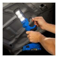 Kobalt 24-V Max Work Light - 700 Lumens - Cordless - Black And Blue Without Battery -Kobalt Master Tools Sales Store 45595010e L