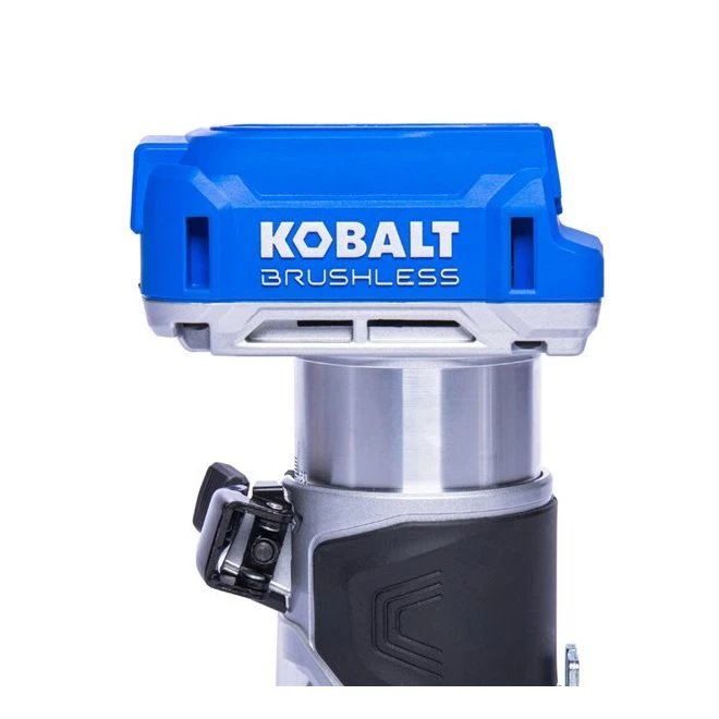 Kobalt Variable Speed 1/4-in Brushless Fixed Cordless Router - 24 V Max - Bare Tool Without Battery 4 Kobalt Variable Speed 1/4-in Brushless Fixed Cordless Router - 24 V Max - Bare Tool Without Battery - Image 4