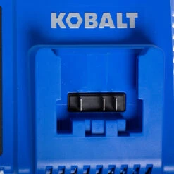 Kobalt 24 V Max Lithium-Ion Battery Charger - Blue - LED Charge Indicator