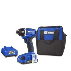 Kobalt 24-V Max Cordless Impact Driver Set - Brushless Motor - Charger, Battery And Accessories Included -Kobalt Master Tools Sales Store 45595033 L
