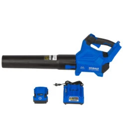 Kobalt 24V Lithium Ion 500 CFM Brushless Cordless Electric Leaf Blower - Battery And Charger Included -Kobalt Master Tools Sales Store 45595036 L