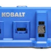 Kobalt 24 V Max Quad Charger For Power Tool Batteries - Blue
