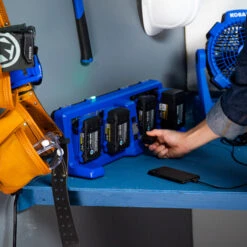 Kobalt 24 V Max Quad Charger For Power Tool Batteries - Blue 8 Kobalt 24 V Max Quad Charger For Power Tool Batteries - Blue -Kobalt Master Tools Sales Store 45595040d L