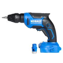 Kobalt 24-V Drywall Screwgun - Blue - Brushless Motor - Bare Tool Without Battery 6 Kobalt 24-V Drywall Screwgun - Blue - Brushless Motor - Bare Tool Without Battery -Kobalt Master Tools Sales Store 45595041 L