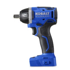 Kobalt 24-V Max Cordless Impact Wrench - 1/2-in - Black And Blue - Brushless Motor - Bare Tool Without Battery -Kobalt Master Tools Sales Store 45595050 L