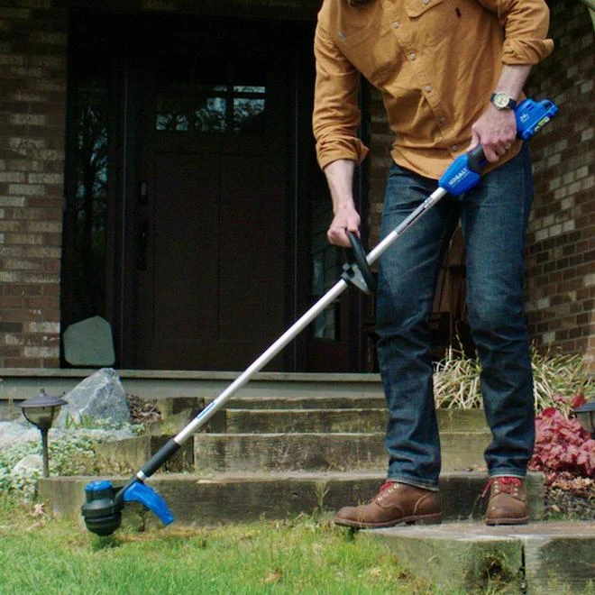 Kobalt 24-Volt Max Cordless Power Equipment Combo Kit With Leaf Blower And String Trimmer With Battery And Charger 2 Kobalt 24-Volt Max Cordless Power Equipment Combo Kit With Leaf Blower And String Trimmer With Battery And Charger - Image 2