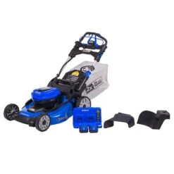 Kobalt 2x24-Volt (48-Volt Total) Brushless 20-in Self-Propelled Cordless Electric Lawn Mower 5 Ah -Kobalt Master Tools Sales Store 45595061 L