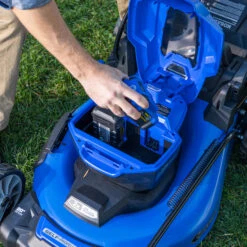 Kobalt 2x24-Volt (48-Volt Total) Brushless 20-in Self-Propelled Cordless Electric Lawn Mower 5 Ah -Kobalt Master Tools Sales Store 45595061c L