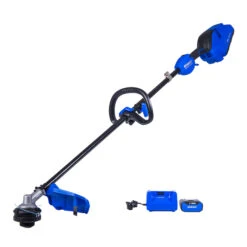 Kobalt 40 V Max Cordless String Trimmer - Black And Blue With Battery And Charger -Kobalt Master Tools Sales Store 45595068 L