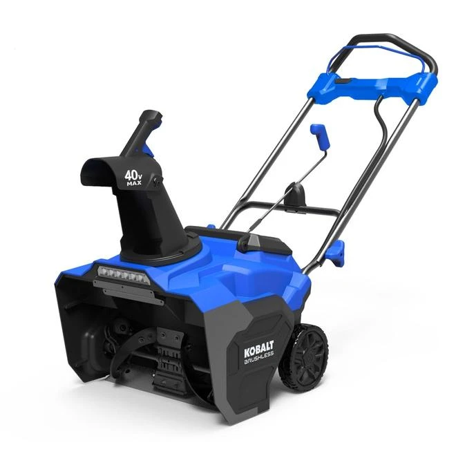 Kobalt 40-Volt 21-in Cordless Electric Snow Blower (Includes Tool And (2) Batteries) 4 Kobalt 40-Volt 21-in Cordless Electric Snow Blower (Includes Tool And (2) Batteries) - Image 4
