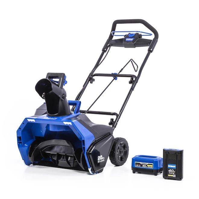 Kobalt 40V 20-in Single Stage Cordless Snowblower 2 Kobalt 40V 20-in Single Stage Cordless Snowblower - Image 2