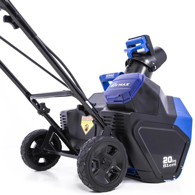 Kobalt 40V 20-in Single Stage Cordless Snowblower 1 Kobalt 40V 20-in Single Stage Cordless Snowblower