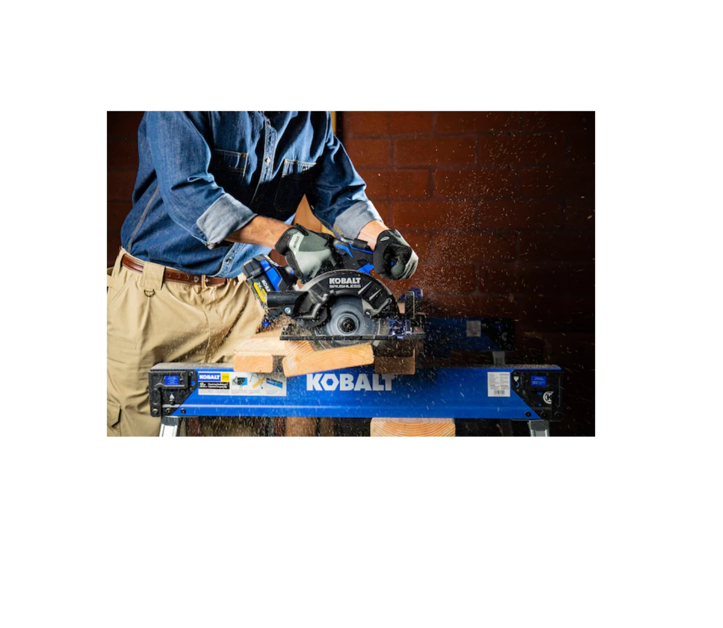 Kobalt KXCS 124B-03 24-Volt XTR 7-1/4-in Brushless Cordless Circular Saw 5 Kobalt KXCS 124B-03 24-Volt XTR 7-1/4-in Brushless Cordless Circular Saw - Image 5