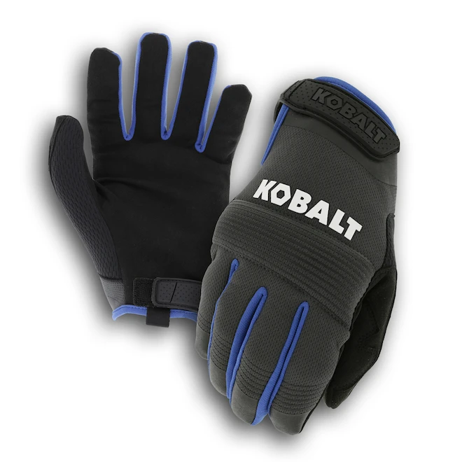 Kobalt Mechanic Gloves - Synthetic Leather - Unisex - Medium- Black 2 Kobalt Mechanic Gloves - Synthetic Leather - Unisex - Medium- Black - Image 2