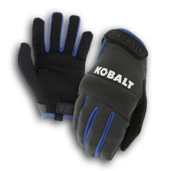 Kobalt Mechanic Gloves - Synthetic Leather - Unisex - XLarge - Black -Kobalt Master Tools Sales Store 56145147 L