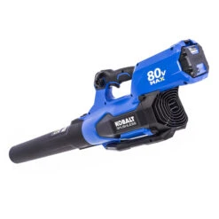 Kobalt 80 V Brushless Cordless Leaf Blower With 2.5 A Battery And 2 A Charger -Kobalt Master Tools Sales Store 65415000c L