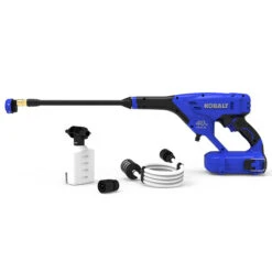 Kobalt 40-Volt Electric Handheld Pressure Washer Kit - 2-Ah - 600-PSI - Blue 9 Kobalt 40-Volt Electric Handheld Pressure Washer Kit - 2-Ah - 600-PSI - Blue -Kobalt Master Tools Sales Store 65415002b L