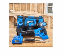 Kobalt KLC 4024A-03 4-Tool 24-Volt Max Brushless Power Tool Combo Kit With Soft Case (1-Battery Included And Charger Included) -Kobalt Master Tools Sales Store 7 137