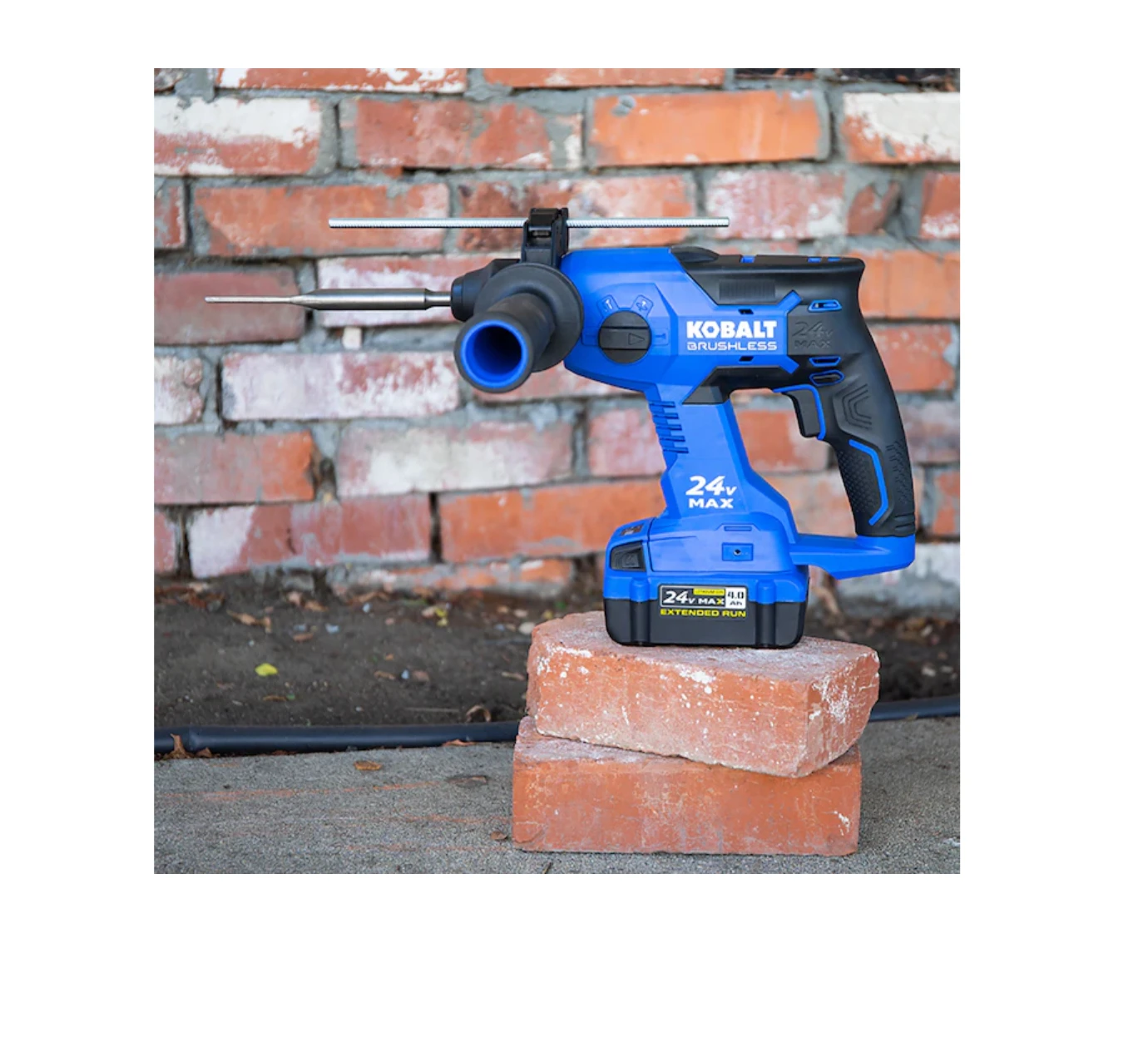 Kobalt KRH 124B-03 24-volt-Amp 7/8-in Sds-plus Variable Speed Cordless Rotary Hammer Drill 9 Kobalt KRH 124B-03 24-volt-Amp 7/8-in Sds-plus Variable Speed Cordless Rotary Hammer Drill - Image 9